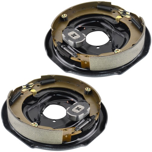 Tambor de cubo de remolque de 8 en 6,5" nuevo con frenos eléctricos de 12"x2" para eje de 7000 libras - Imagen 5 de 12