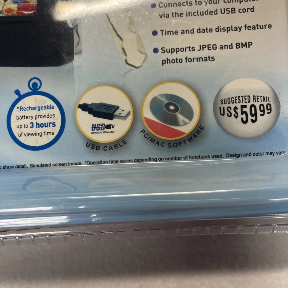 Digital 60 Color Photo Keychain Innovage New Sealed Keyring LCD Color Screen - Image 2 of 4