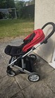 Mamas  Papas Moove Pushchair Red Black Reversible Foldable Stroller VGC