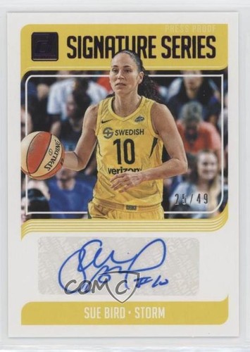 Sue Bird [Press Proof] #SS-SBD 2019 Panini Donruss WNBA Signature Series card
