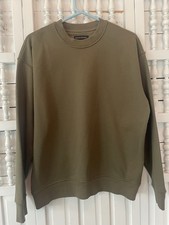 Banana Republic men's small green heavy duty cotton blend sweatshirt, M11