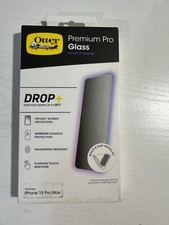 OtterBox Premium Pro Glass Privacy Guard Screen Protector, iPhone 15 Pro Max NIB
