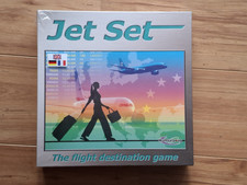 WATTSALPOAG Jet Set - The Flight Destination Board Game