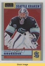 2022-23 O-Pee-Chee Platinum Retro Rainbow Philipp Grubauer #R-32 READ 19b2