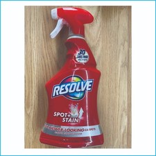 Resolve Spot + Stain Carpet Cleaner Spray 22 oz 30 Second Action 0.36 per fl oz