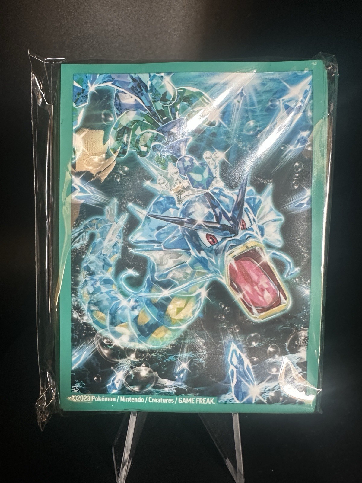 65 Ct Gyarados EX Premium Collection Gyarados Pokemon Card Sleeves New Sealed