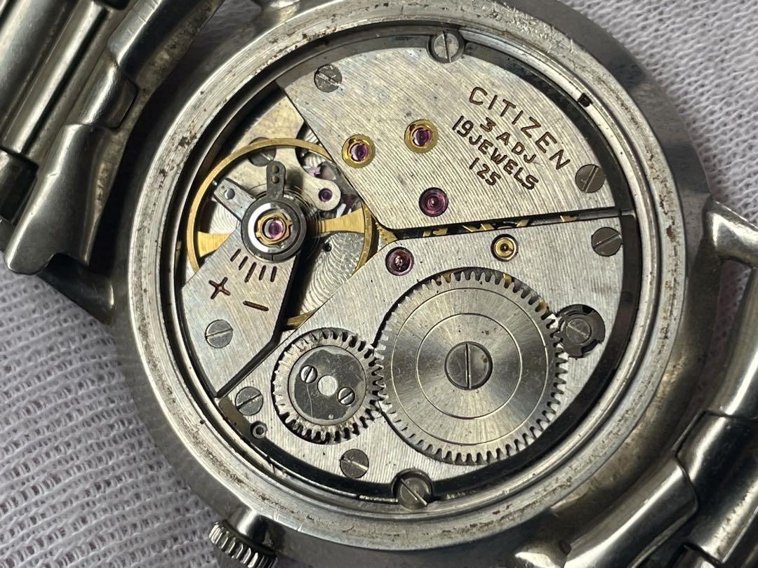 CITIZEN 17jewels 手巻き CENTER-SECOND 1960年 Citizen center second – Vintage Citizen Watches