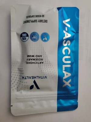 VITALHEALTH: V-ASCULAX (Dietary Supplement) 60 Capsules