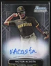 2022 Bowman Sterling Victor Acosta Prospect Auto San Diego Padres #PA-VA