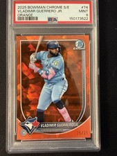 2025 Bowman Chrome Sapphire Edition Vladimir Guerrero Jr. #74 25/25 PSA 9