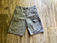 VTG VANS Cargo Y2K Skate Grey Cotton Embroidered Shorts Men  s 32