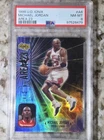1998-99 Upper Deck Ionix Area 23 Michael Jordan Refractor PSA 8 - Hard Card!