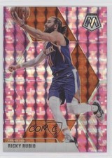 2019-20 Panini Mosaic Pink Camo Prizm Ricky Rubio #158 00ix