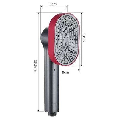 Drehbarer Duschkopf mit 360 Grad Verstellung f��r Badezimmer Wassersystem