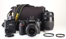 Nikon D7200 Camera & 18-55mm & Tamron 70-300 Kit Refurbished +12Month Guarantee.