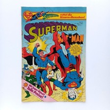Superman Batman Heft 8 (1983) mit Sammel-Ecke, Ehapa Z 2+