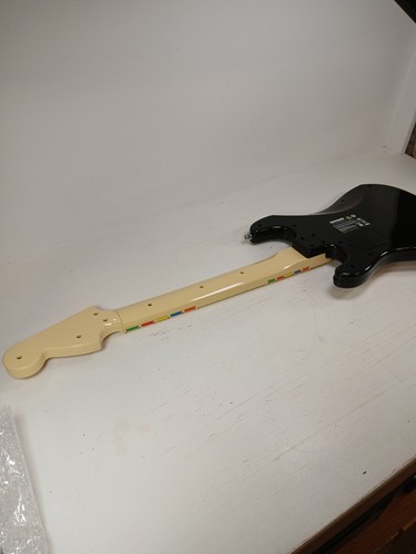Xbox Straocaster Wireless Guitar Hero Guitar Tested Works - Picture 7 of 9
