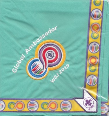 Global Ambassador Neckerchief 2019 24th World Jamboree Boy Scouts BP