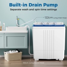 Compact Washing Machine Twin