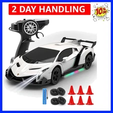 Remote Control car 1:24 Officially Licensed Lambo veneno RC Drift Car with LE...