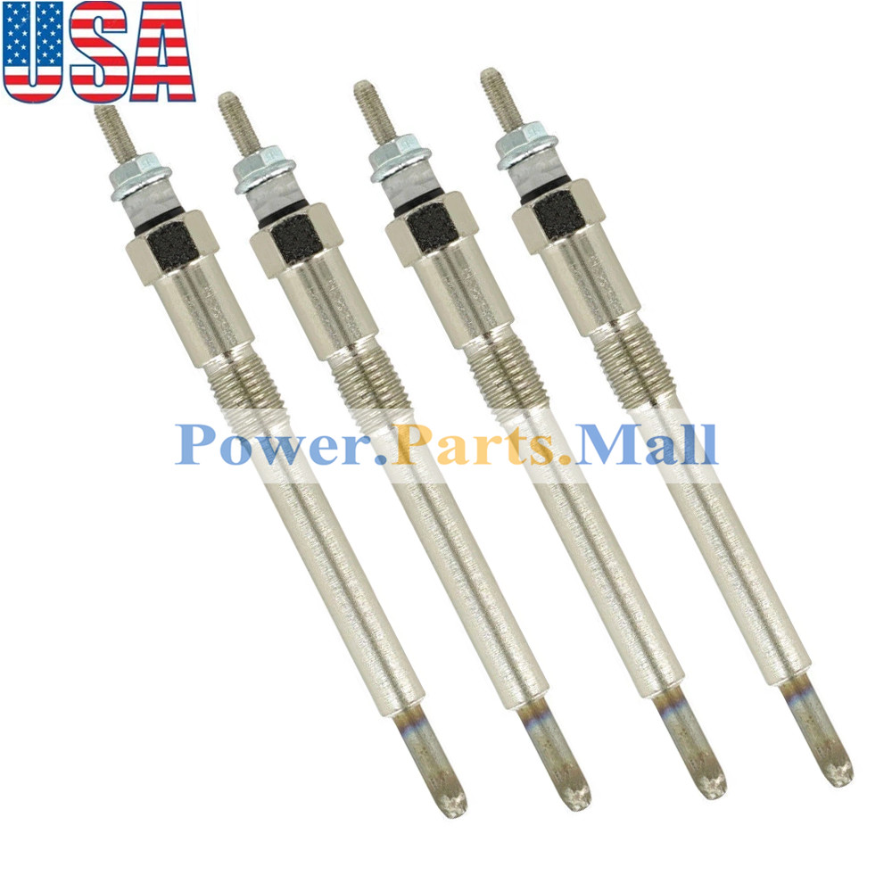 4 x Glow Plug 17331-65510 for Kubota D1302 V1702 V1902 V2003 V2203 V2403 Engine