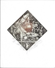 PETER KOCAK: Exlibris für Luigi Bergomi