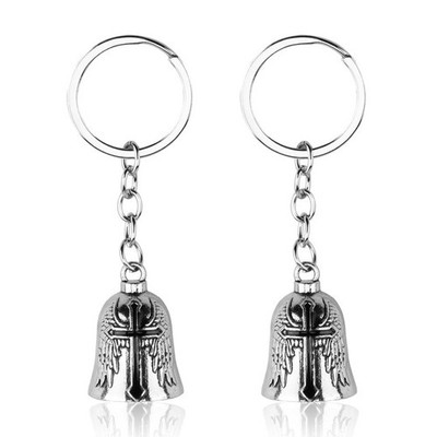 Guardian Bell Motorrad Glöckchen Glücksbringer mit Befestigungsring für Schlüsse