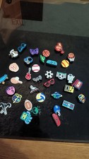 35 Piece Croc Shoe Charms Sports Gaming Music Aliens Hockey Football Guitar NEW