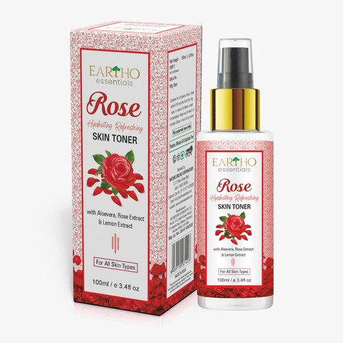 Eartho Essentials Rose Hydrating Refreshing Toner For All Skin Types 100ml - Picture 1 of 8