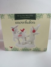 Dept 56 2021 Snowbabies With Headphones Do Yo...