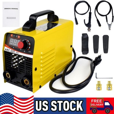 225AMP 110V Mini IGBT ARC Welding Machine Inverter DC MMA Electric Stick Welders