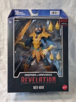 Revelation Mer-Man MOC Masters of the Universe Masterverse Motu TOP OVP