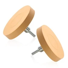 Car Decal Remover, Rubber Eraser Wheel, Graphic Remover Tool, Rubber Wheel 2PCS