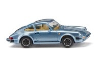 Wiking 016104 Porsche 911 SC - Hellblau-Metallic, 1:87, NEU - Modellauto