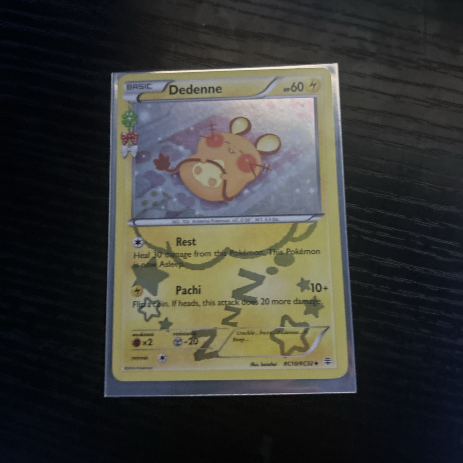 Dedenne RC10/RC32 Generations Radiant Collection Holo Pokémon 2016