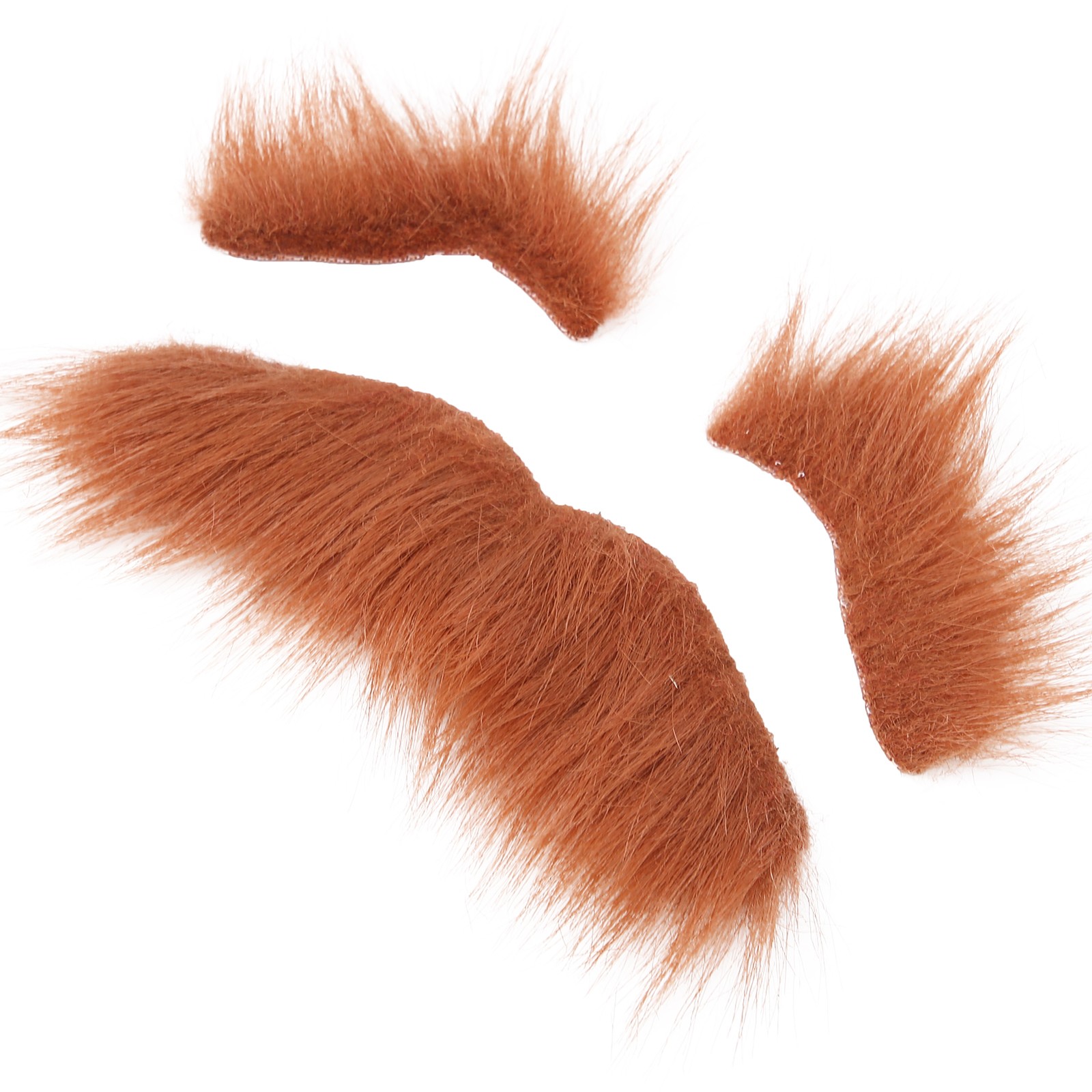 Fake Beard Eyebrow Set Self Adhesive Mustaches Eyebrow Costume Festivals Par BLW