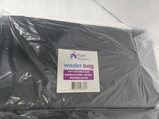 Plum Stream Wader Bag with Gloves – Durable Storage for Waders Boots Gear