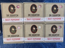 Lot Of 30 Dr. Squatch OG Box - Limited Edition - Frosty Peppermint Soap Bars