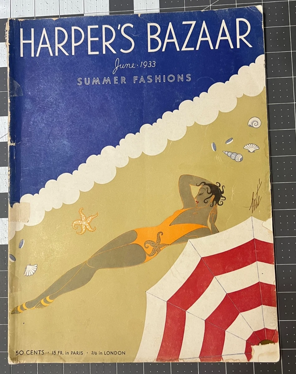 Illustrated 1900-1939 Harper's Bazaar Magazines for sale | eBay