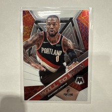 2019-20 Panini Mosaic Will to Win Damian Lillard