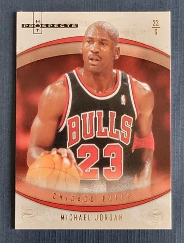 2007-08 Fleer NBA Hot Prospects Michael Jordan #23 HOF Bulls NM+