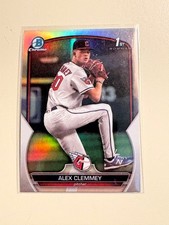 2023 Bowman Draft ALEX CLEMMEY Chrome Refractor #BDC-79
