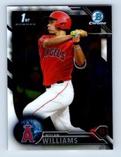 2016 Bowman Chrome Draft Nolan Williams Los Angeles Angels #BDC-113