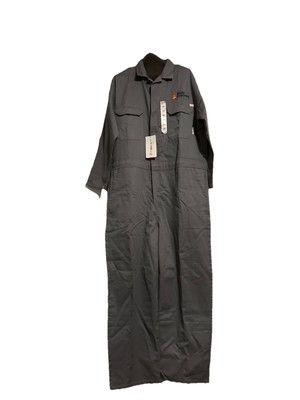 Rasco FR Cat2 2112 48R Overalls Coveralls Flame Resistant Grey Philly Shipyard
