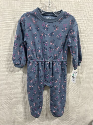 Child Of Mine Baby Girl Floral LS Outfit 24 M New - Picture 2 of 6