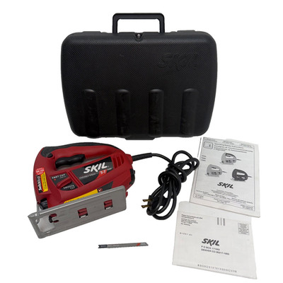 Skil Saw Model 4380 Orbital Jig Saw w/ Carrying Case and Blade