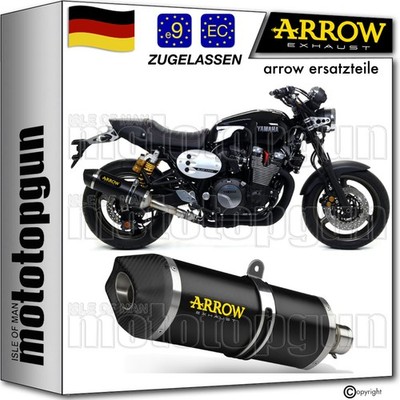 ARROW AUSPUFF ZUGELASSEN RACE-TECH ALUMINIUM SCHWARZ C YAMAHA XJR 1300 2017 17