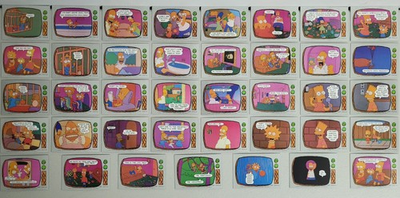 #ad 39 1990 THE SIMPSONS TV SHOW TRADING COLLECTIBLE CARDS TOPPS MATT GROENING $12.99