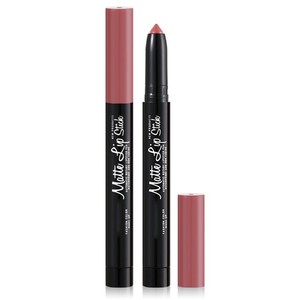 2-Pack Matte Lip Crayon In Bean Paste Rose Long Lasting For Women Popular