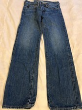 Pre Owned Abercrombie Kids Size 12 Straight Leg Jeans.